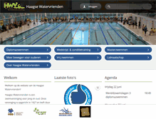 Tablet Screenshot of haagsewatervrienden.nl